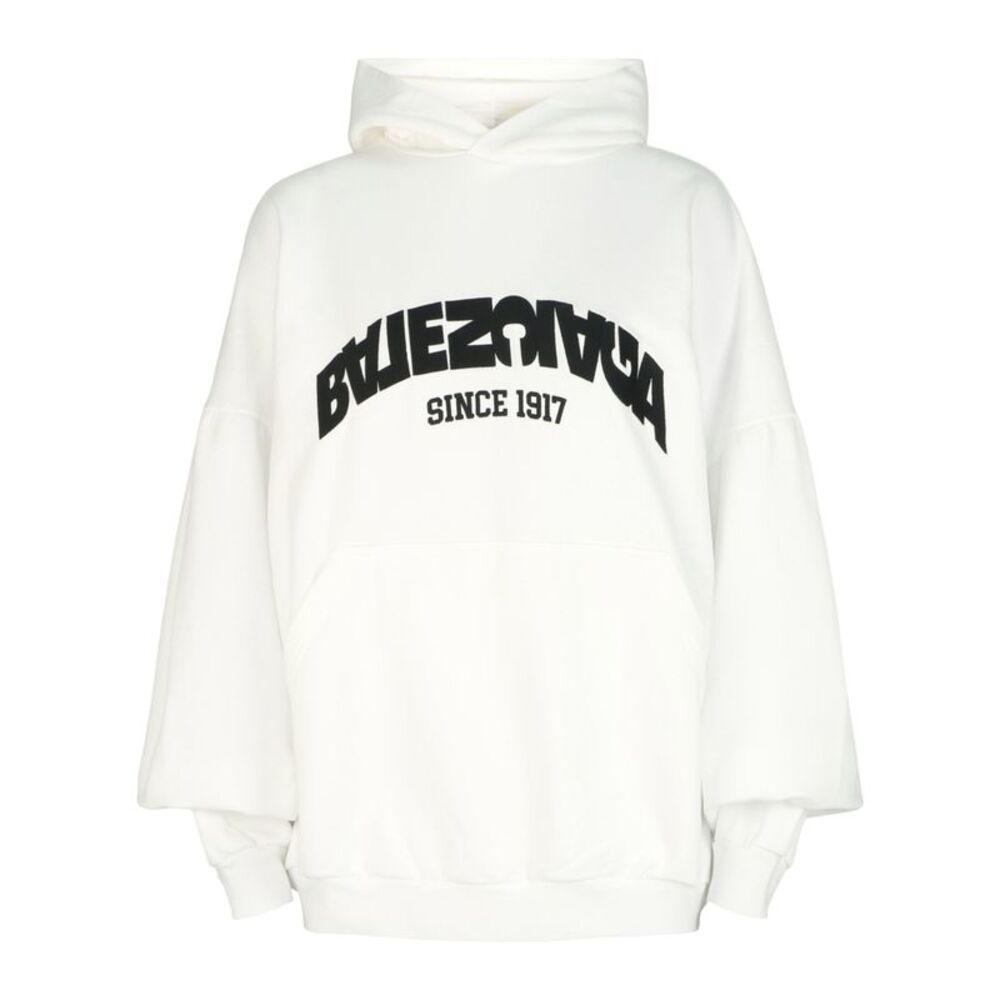 Balenciaga Backflip Logo Hoodie Multi Womens
